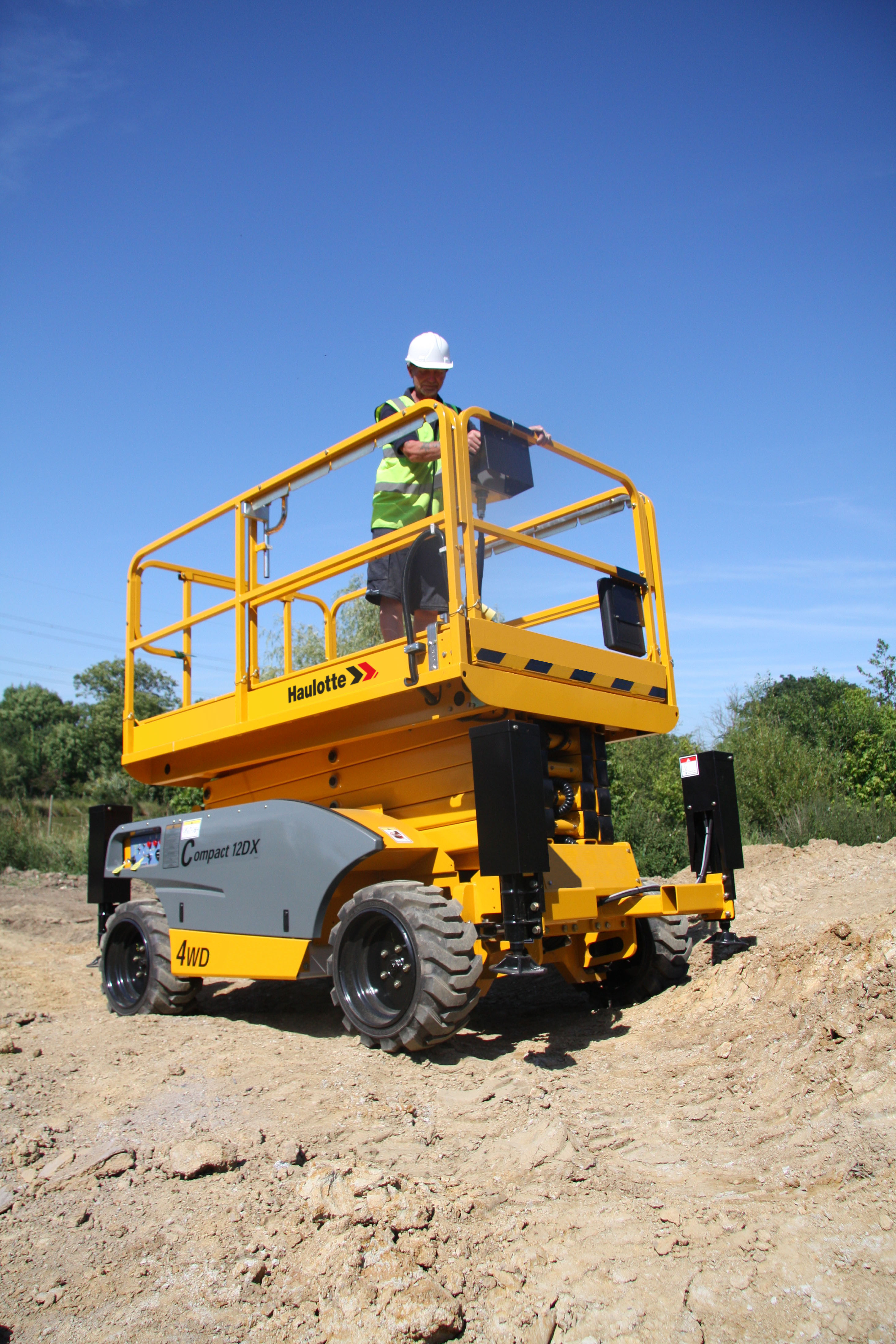 Scissor Lift Hire Manlift Hire Rough Terrain Scissor Lifts