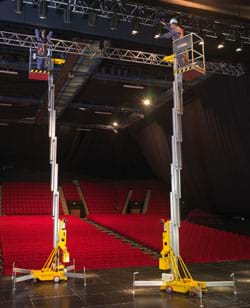 Manlift Hire, Vertical lift for hire