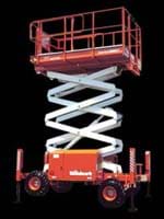 Scissor Lift Hire Manlift Hire Rough Terrain Scissor Lifts